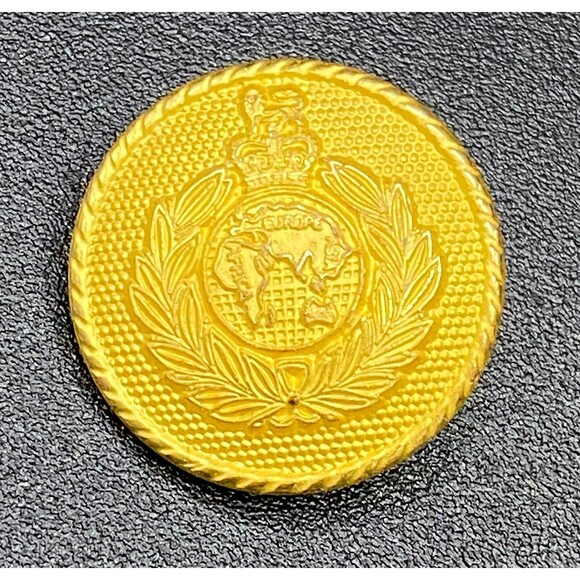 Other - Royal Marines Gold Tone London Badge & Button Co Replacement Button - Large
